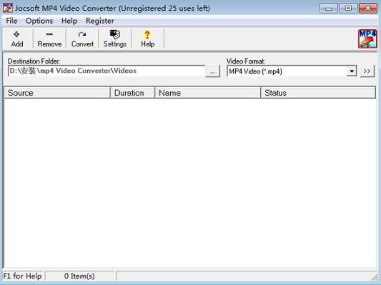 Jocsoft MP4 Video Converter